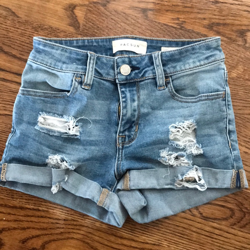 PacSun super stretch shortie size 24 Jean Shorts